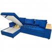Угловой диван-кровать «Уильям Blue» - 0