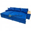 Угловой диван-кровать «Уильям Blue» - 1