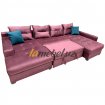 Угловой диван-кровать «Монреаль Pink» - 0