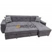 Угловой диван-кровать «Титаниум-2 Grey» - 1