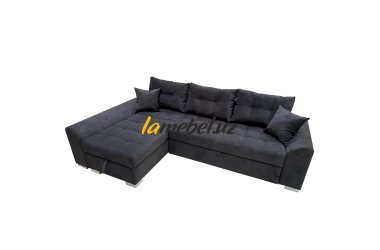 Угловой диван-кровать «Форли-2 Black»