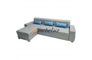 Угловой диван-кровать «Титаниум Grey»