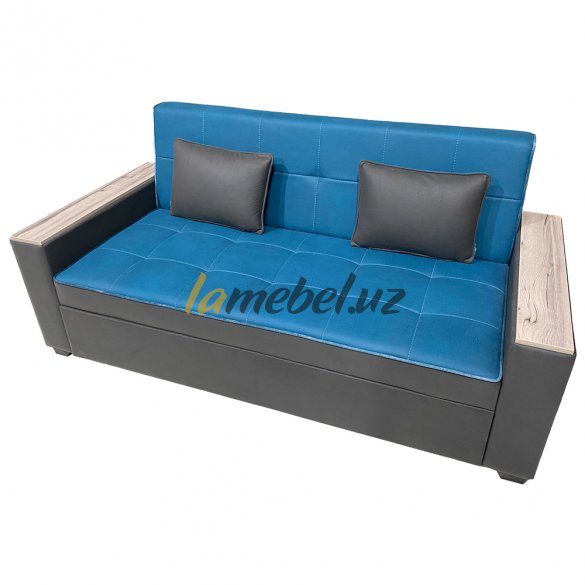 Прямой диван-кровать «Авейру Blue»